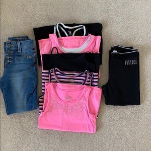 Justice size 8 bundle